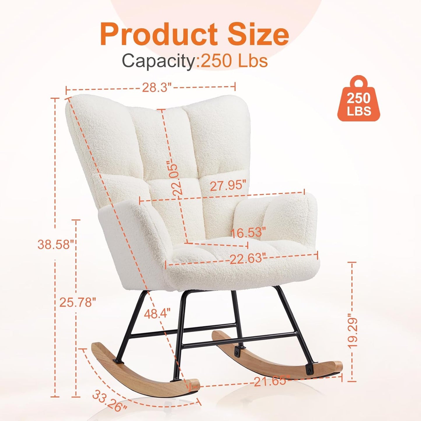 Sweetcrispy Rocking Chair Nursery