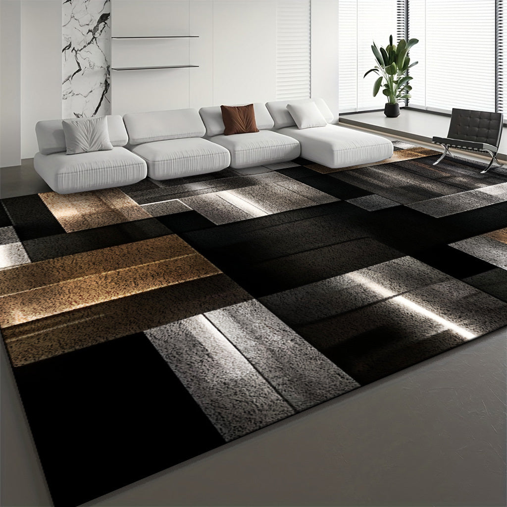 Extra Large Luxury Thickened Soft Rectangular Polyester Mat