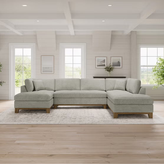 Thomasville Tavish Fabric Sectional with Storage