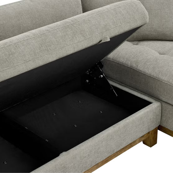 Thomasville Tavish Fabric Sectional with Storage