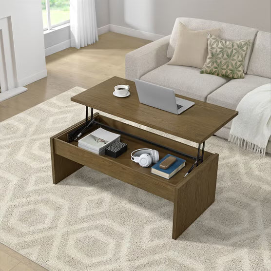 Whitlee Lift-Top Coffee Table, Brown