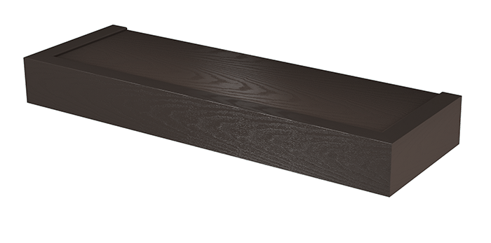 HIGH & MIGHTY 18'' Decorative Floating Shelf – Espresso