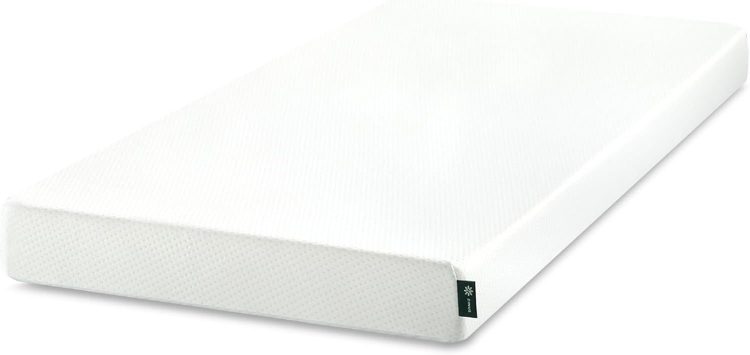 ZINUS 5 Inch Twin Size Green Tea Memory Foam Mattress