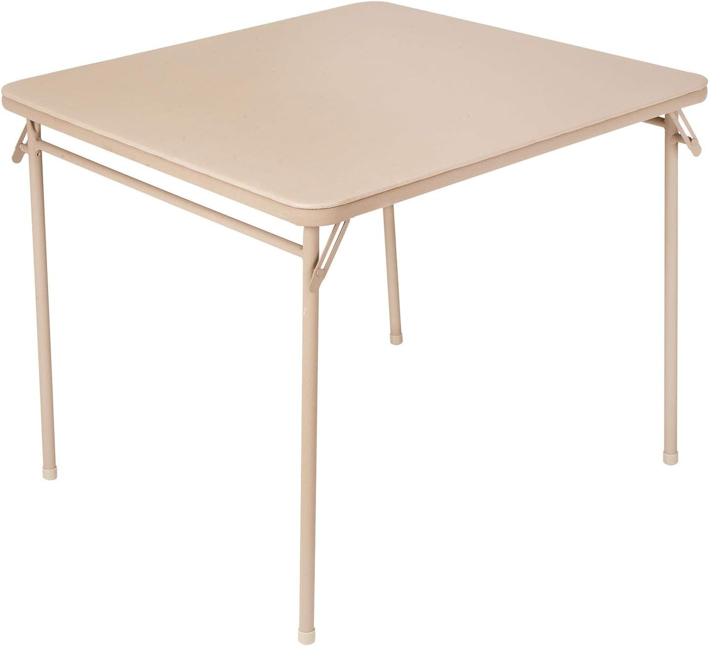 COSCO 34" Square Vinyl Top Folding Card Table