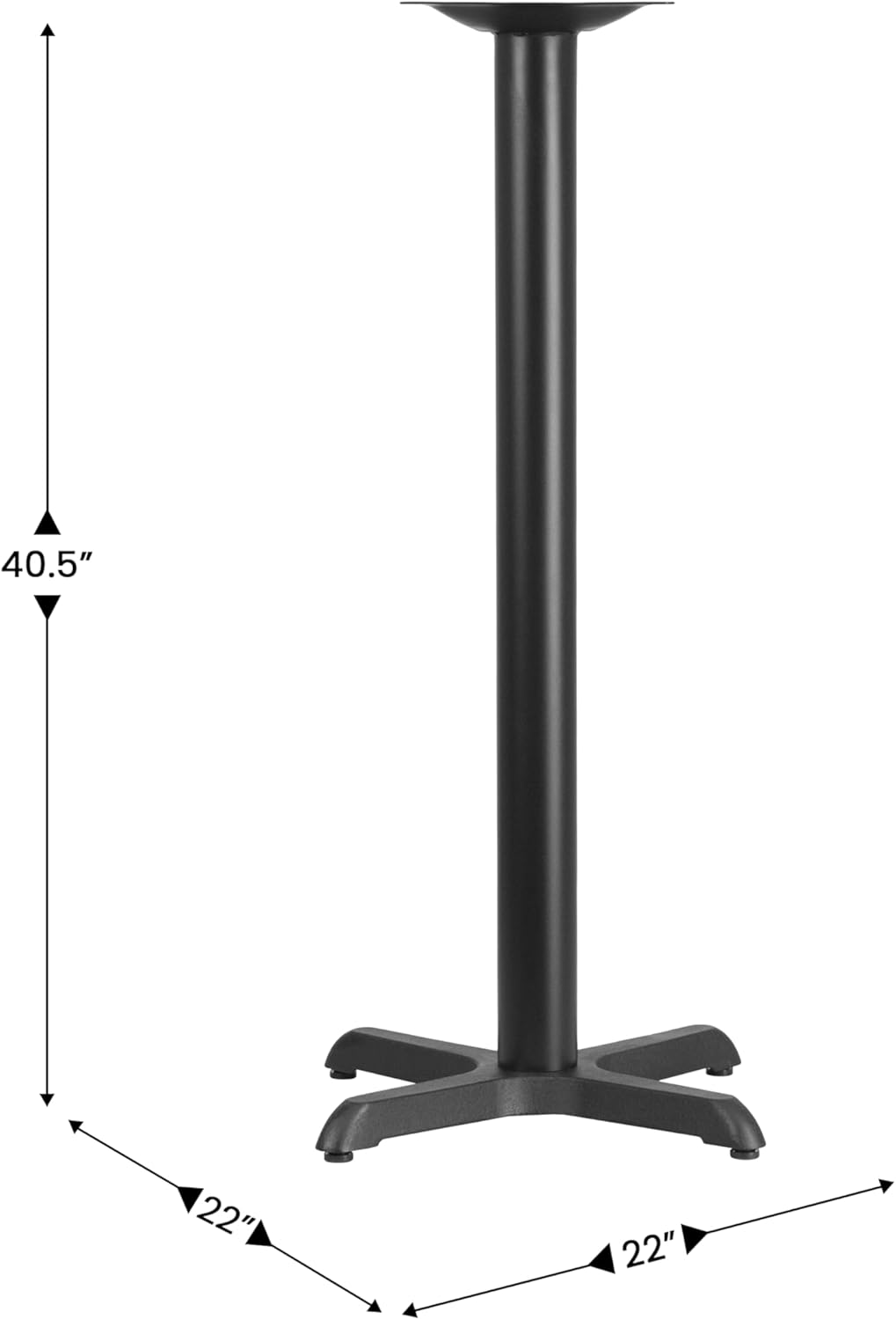 lash Furniture 22'' x 22'' Restaurant Table