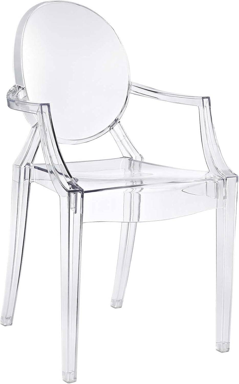 Modway Casper Modern Acrylic Dining Room Arm Chair