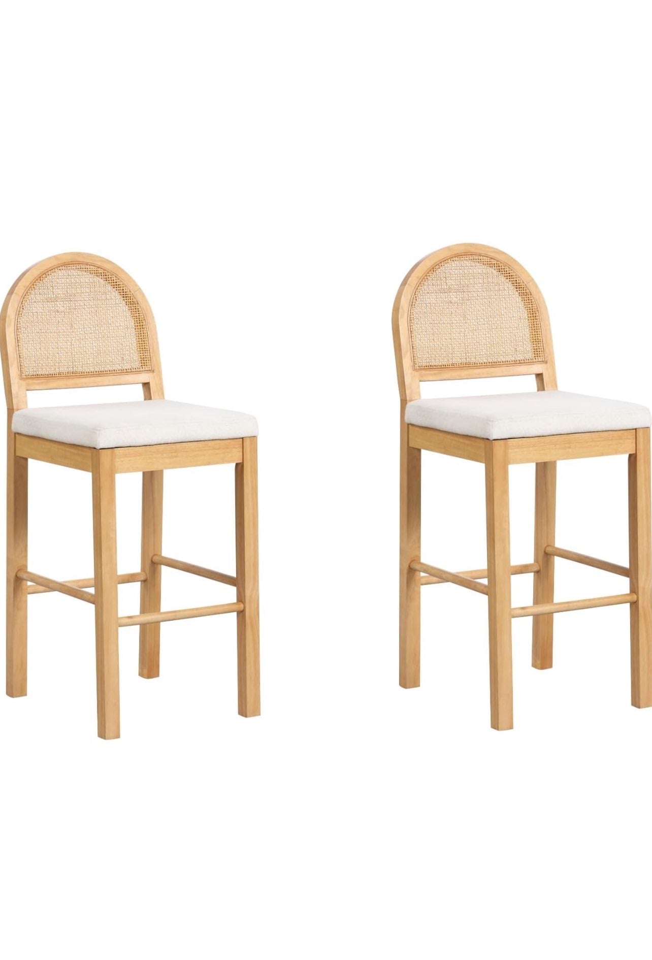 Nathan James Wooden Bar Stool