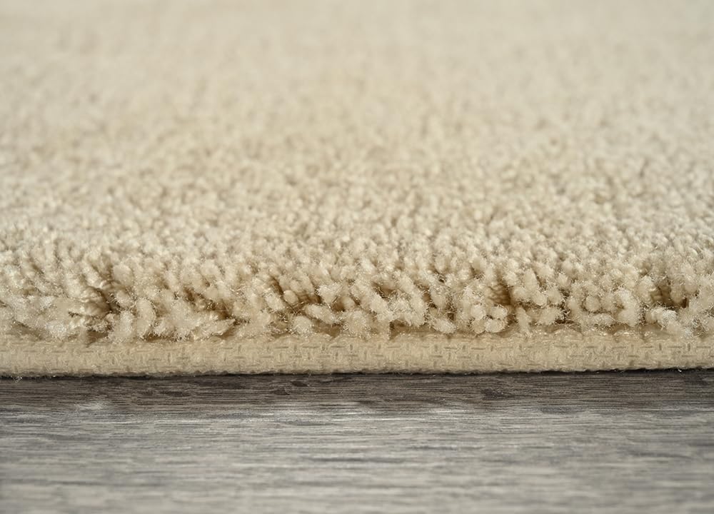 Garland Finest Luxury Neutral Linen Bath Rug 30'' x 50'' – Plush & Non-Slip