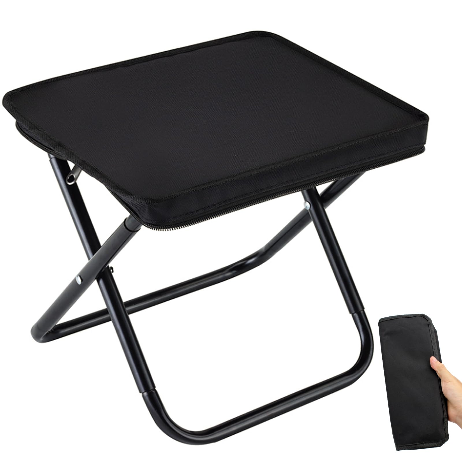 Folding Camping Stool – Portable Collapsible Footrest for Outdoor Activities