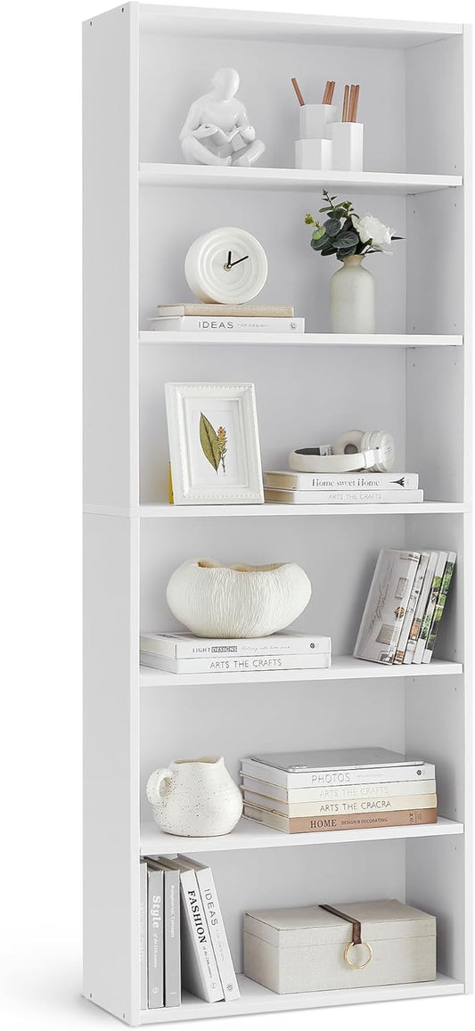 VASAGLE CUSTOS Collection - Bookshelf, 6-Tier Bookcase