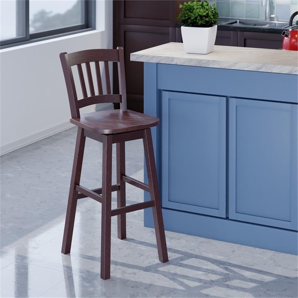Winsome Fina Swivel Seat Bar Stool