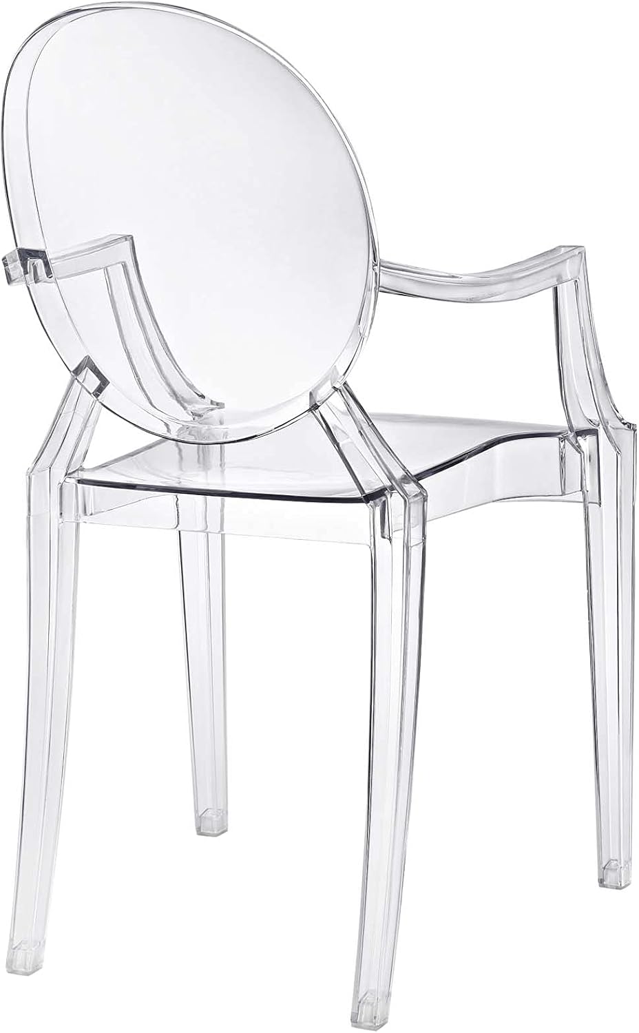 Modway Casper Modern Acrylic Dining Room Arm Chair