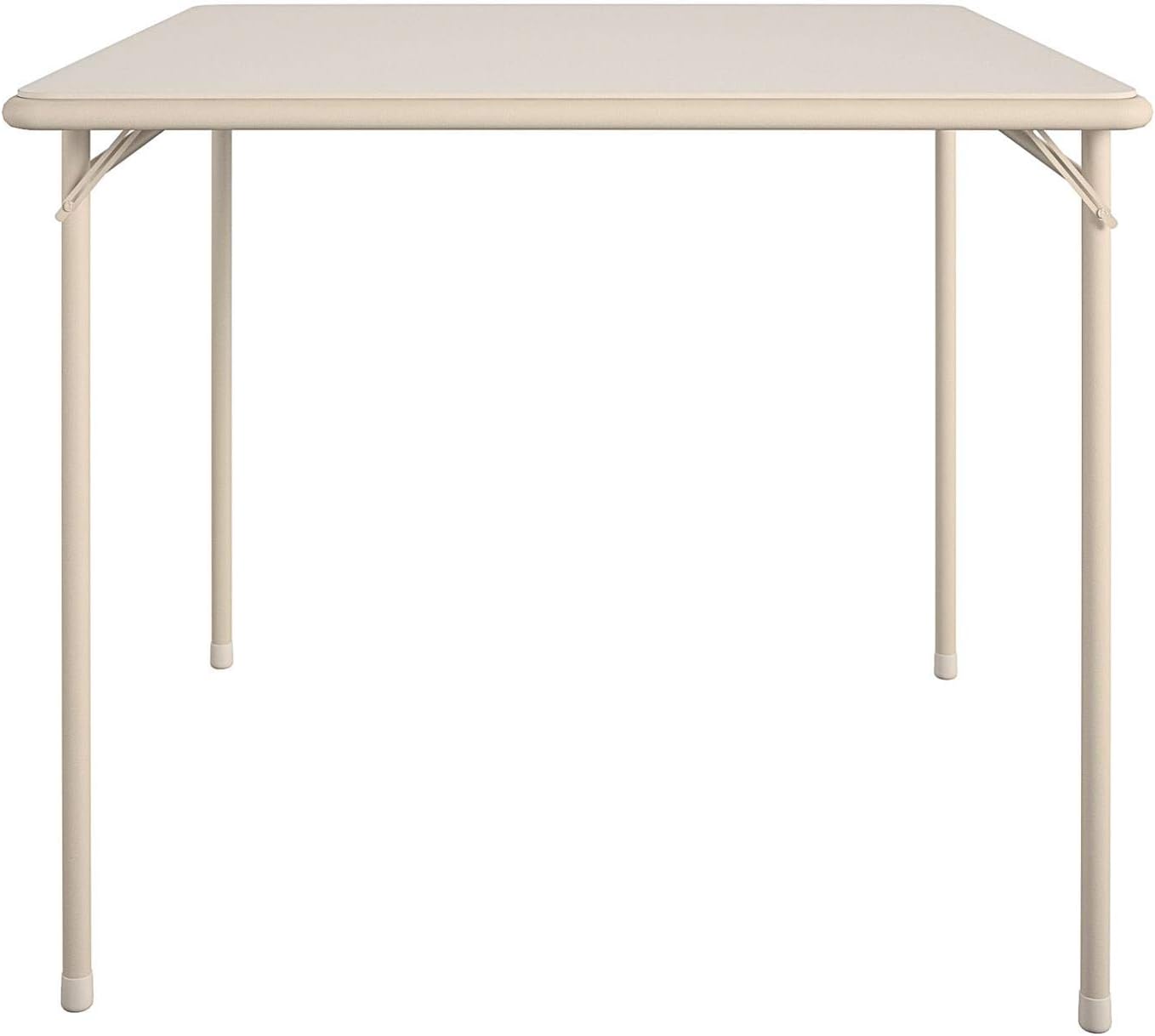 COSCO 34" Square Vinyl Top Folding Card Table