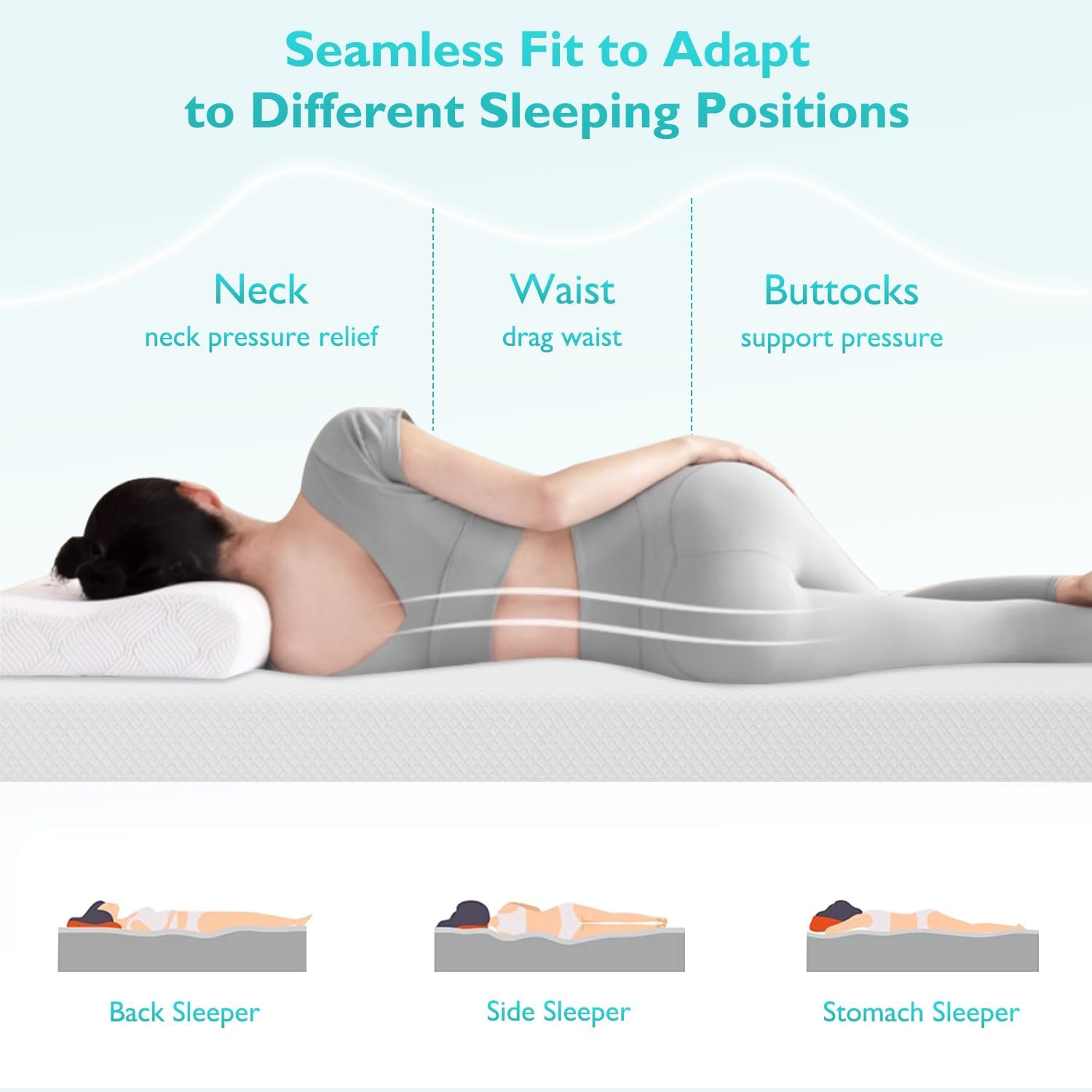 FDW 10 inch Twin XL Mattress