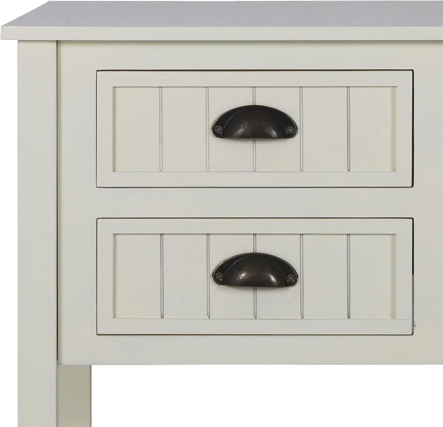 Bailey Bead Board Four-Drawer Wood Console Table