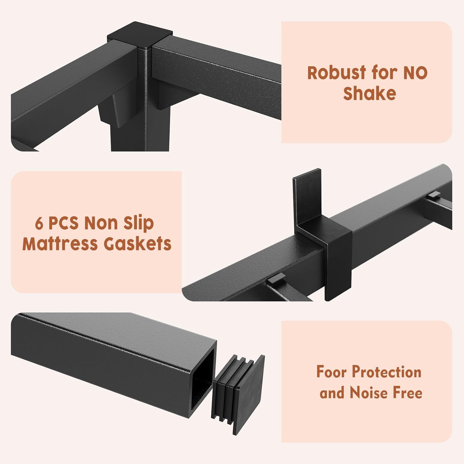 GAOMON Bed Frame Twin Size