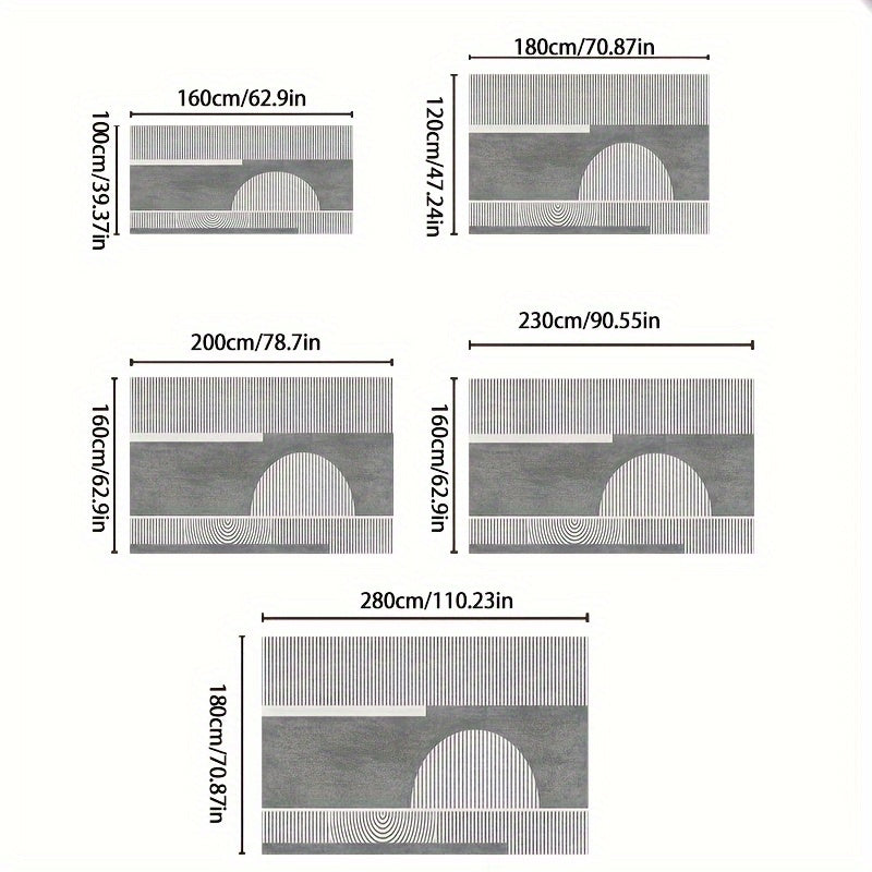 Extra Large Non-Slip Area Mat Mat