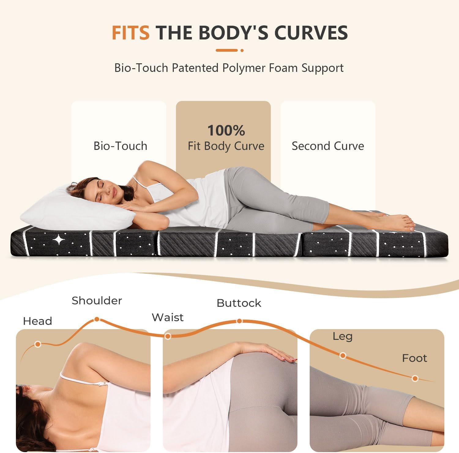 Sweetnight Tri-fold Mattress