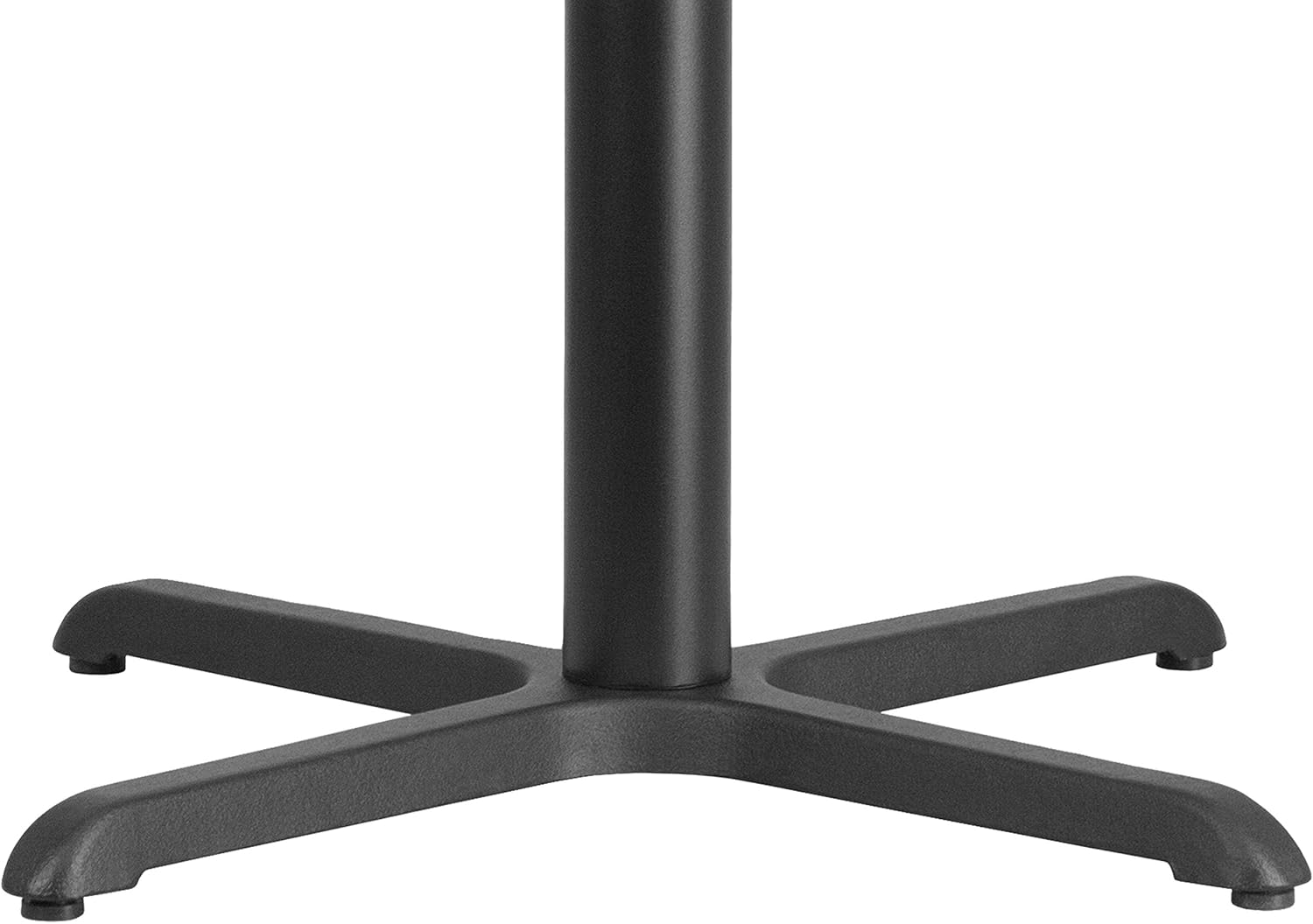 Flash Furniture Black 30x30 Table HT X-Base chair