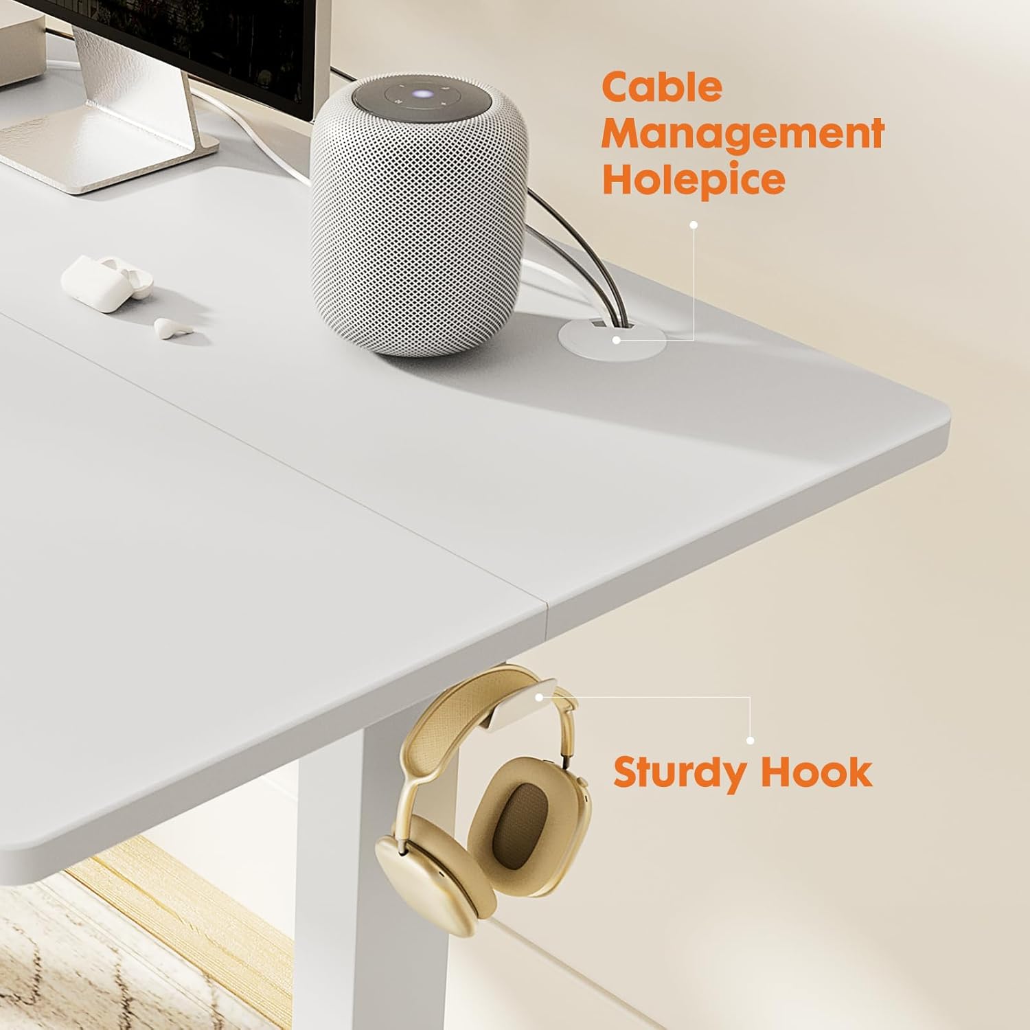 48inch Sweetcrispy Standing Desk Adjustable Height