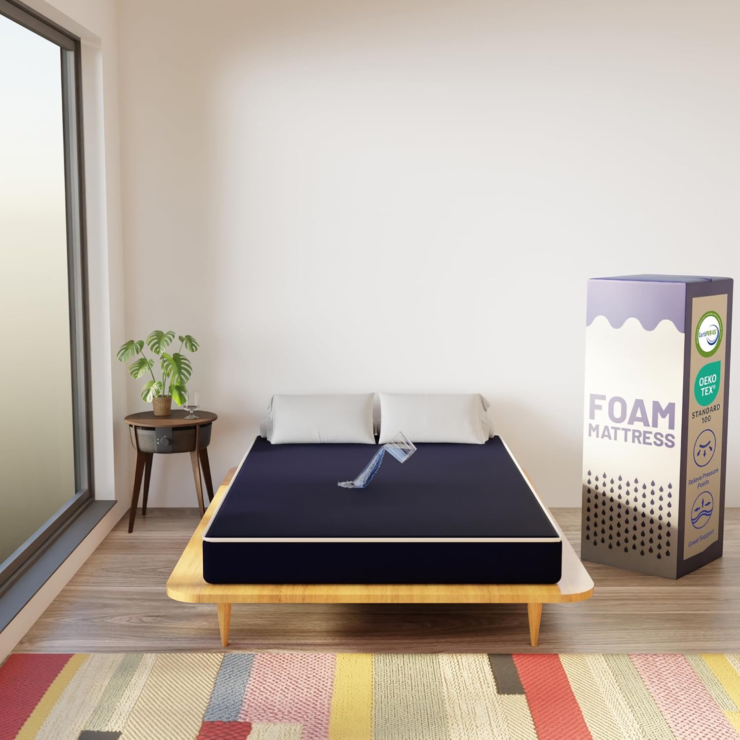Treaton Foam Mattress,
