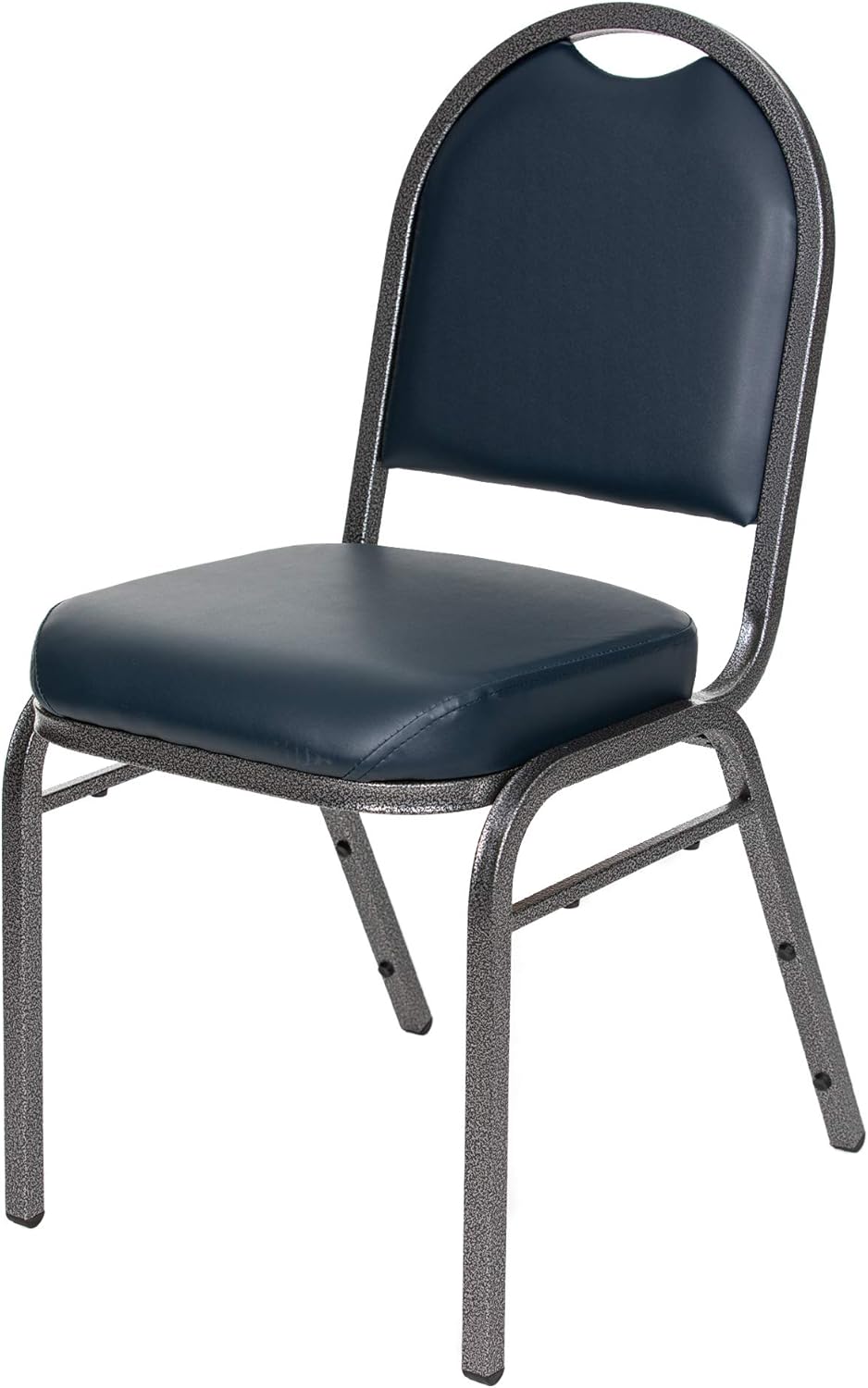 OEF Furnishings (Pack of 2) Premium Vinyl Upholstered Stack Banquet Chair