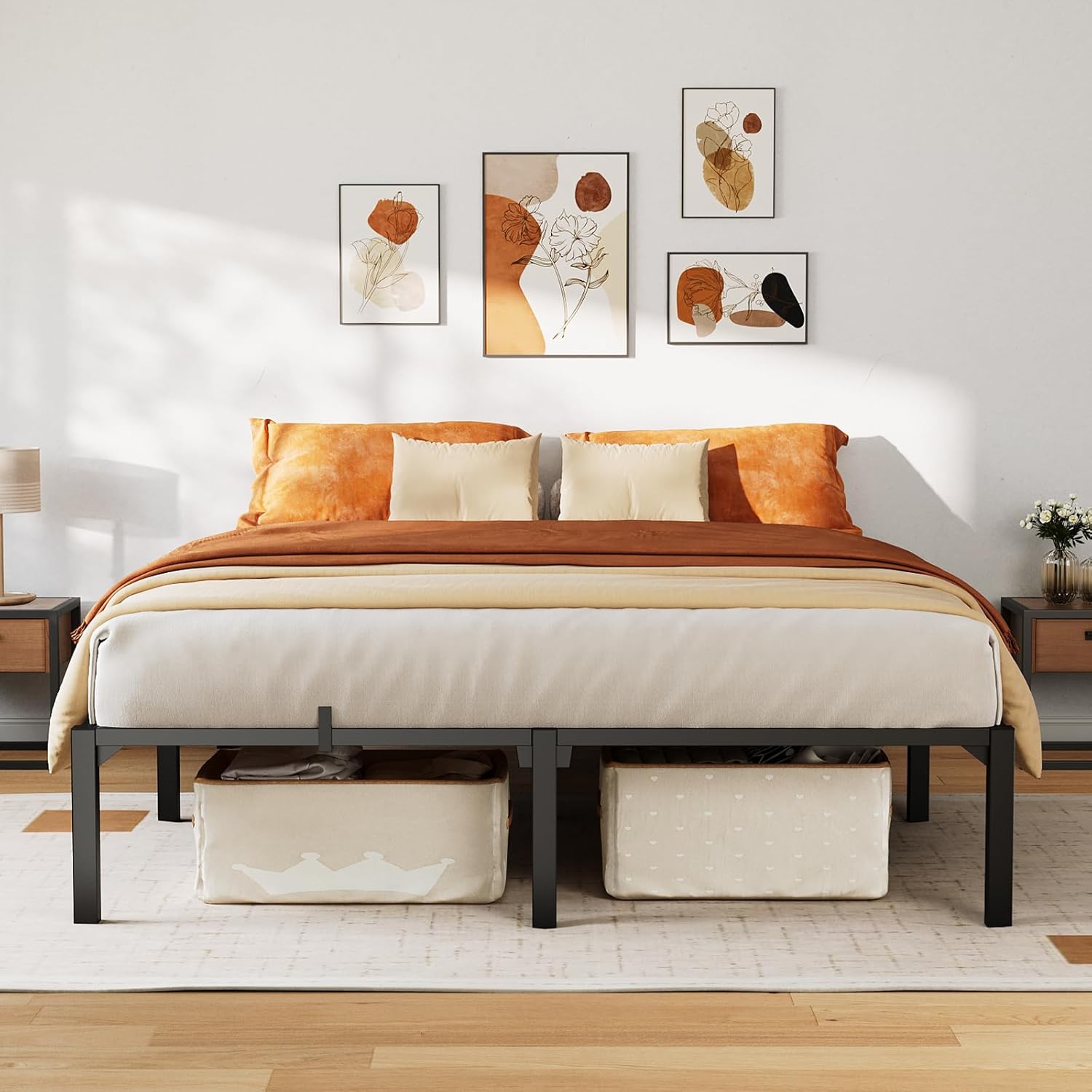 GarveeHome 14 Inch King Bed Frame