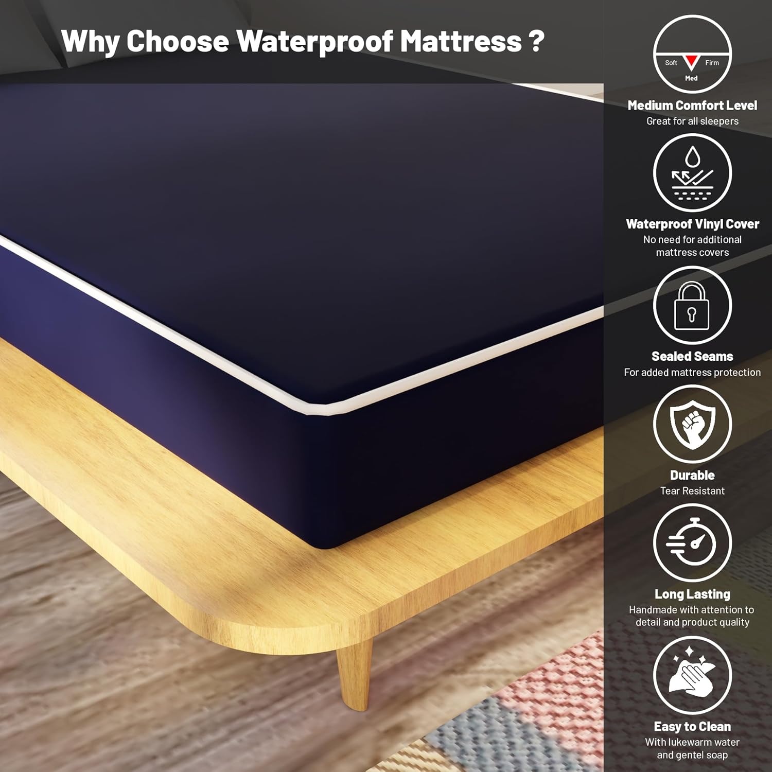 Treaton Foam Mattress,