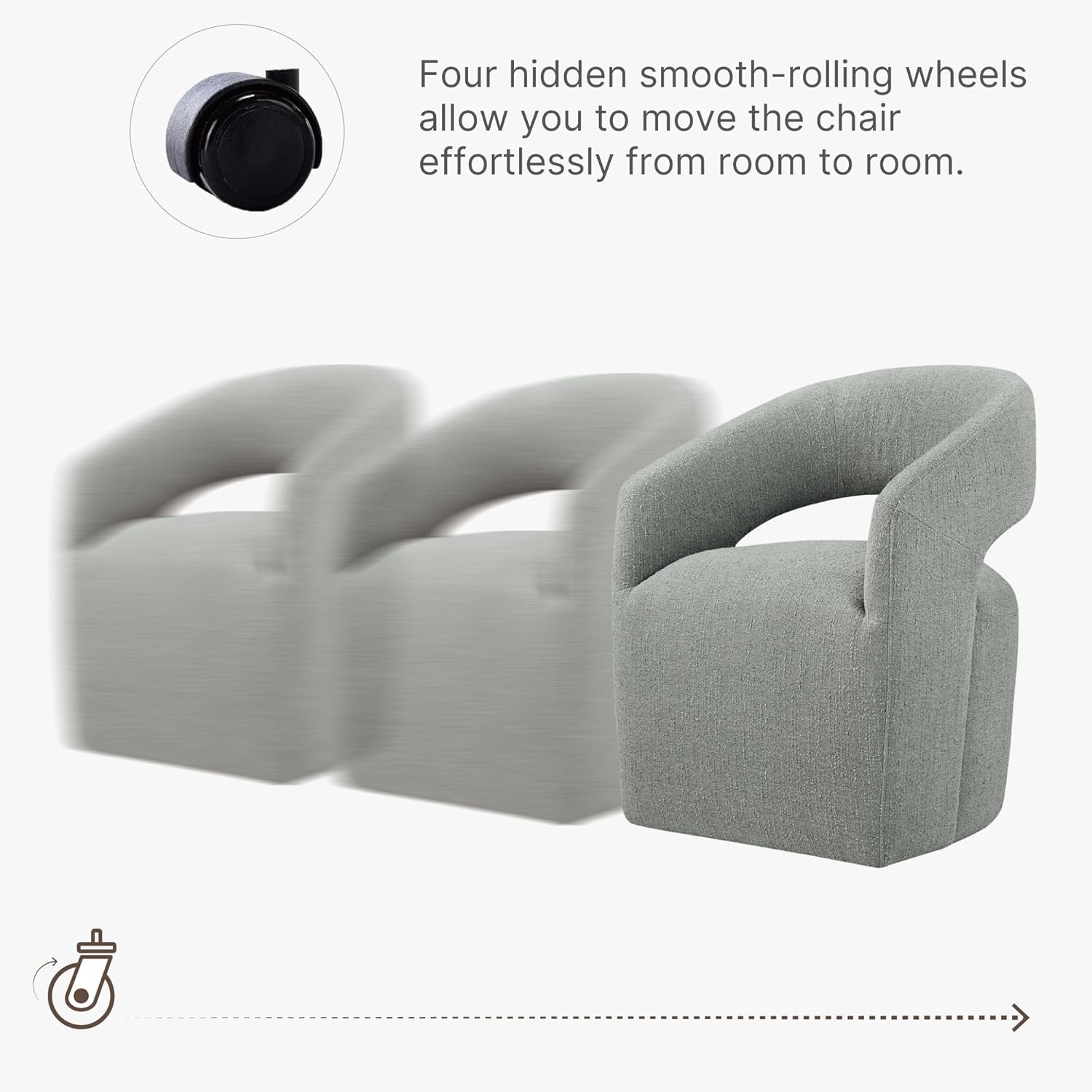 KISLOT Upholstered Dining Chairs