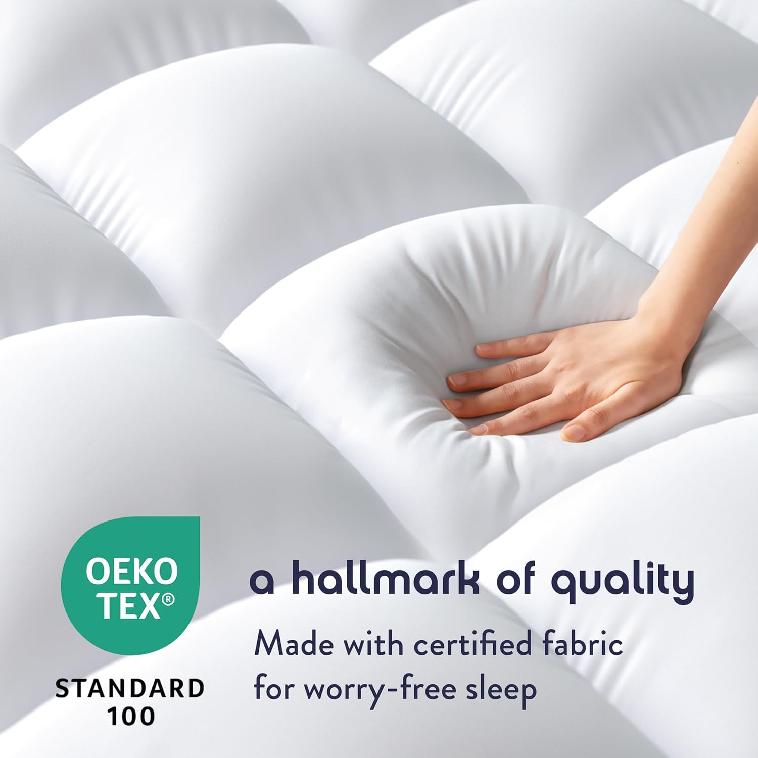 Best Price Twin Size Mattress 4 Inch Pillowtop Mattress Topper and Pad Combo