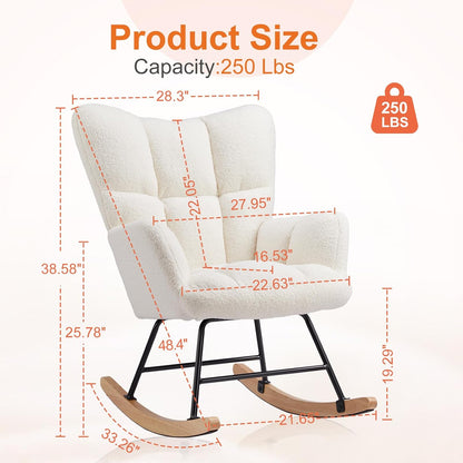 Sweetcrispy Rocking Chair Nursery