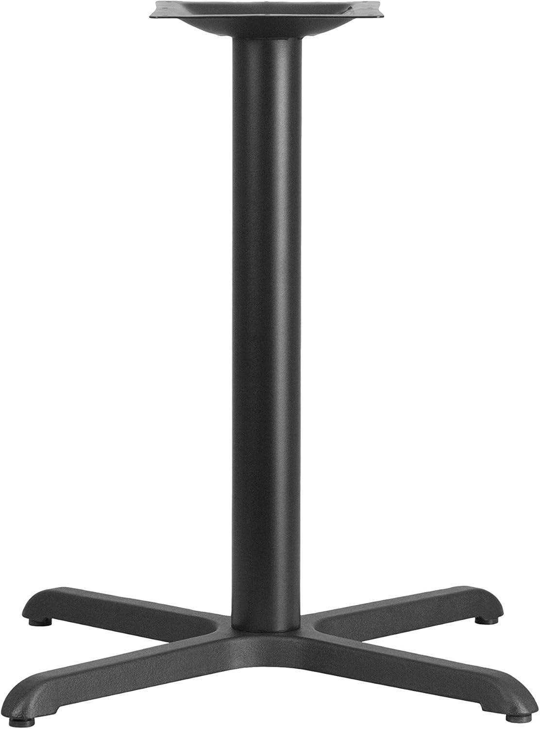 Flash Furniture Black 30x30 Table HT X-Base chair