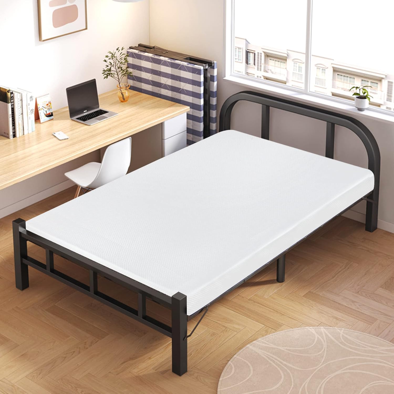 BestMassage Twin Size Mattress 5 Inch Gel Memory Foam Mattress