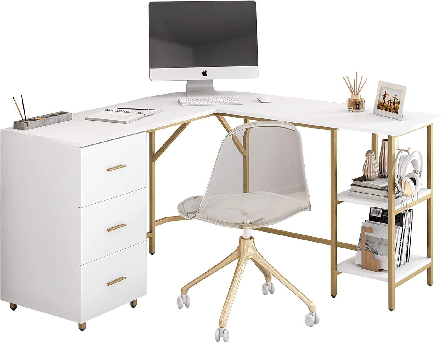 Techni Mobili L Shaped Desk