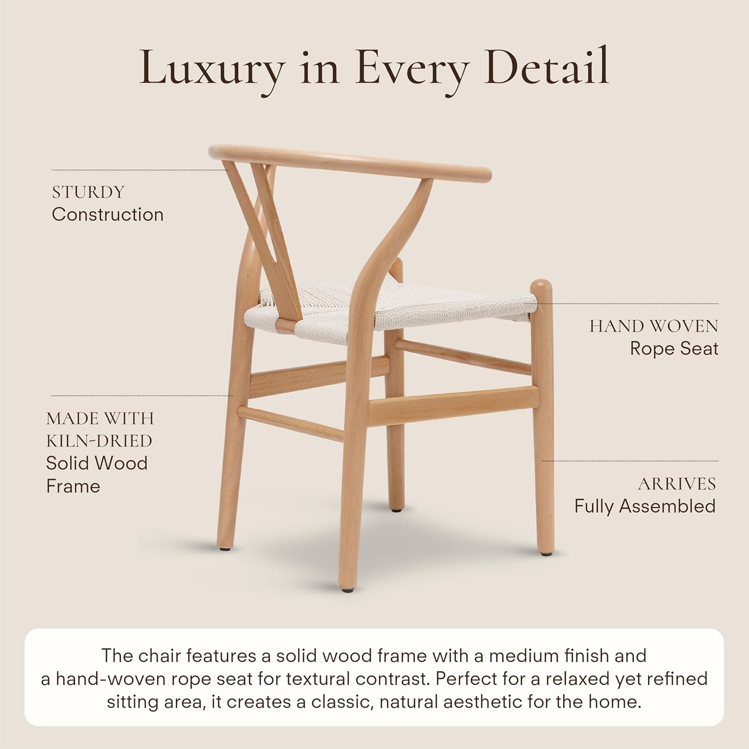 POLY &amp; BARK Weave Chair