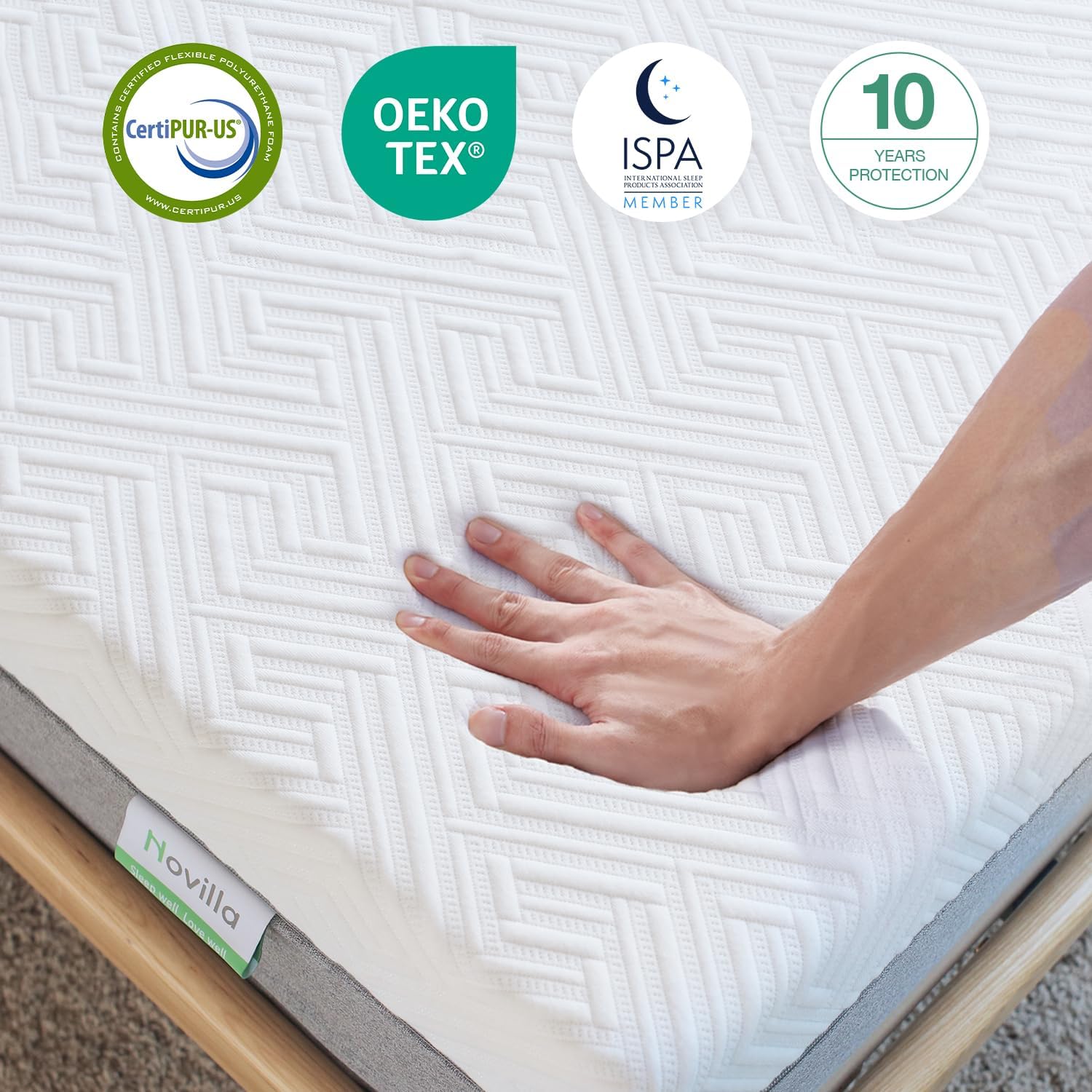 Novilla Twin XL  Foam Mattress