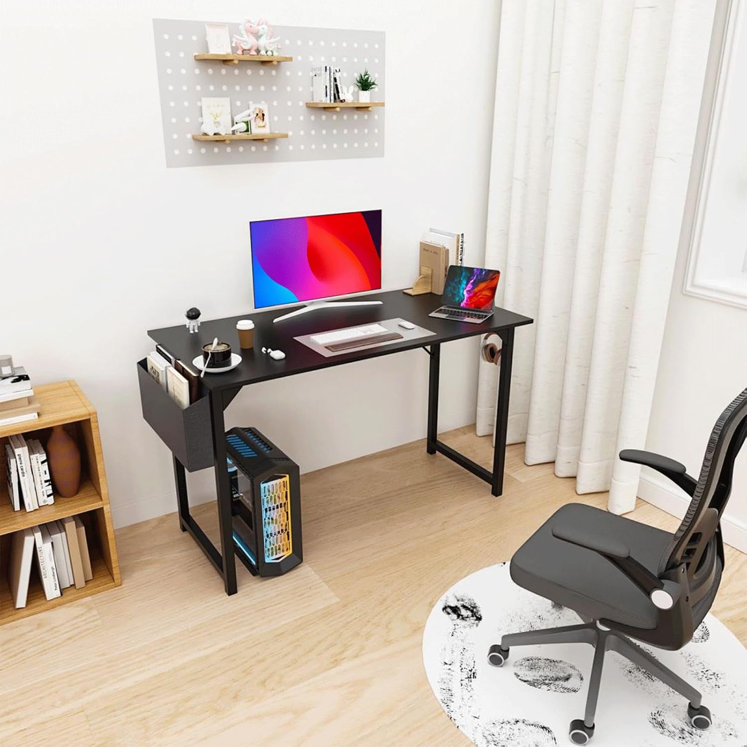 47 Inch Desk Office with Storage