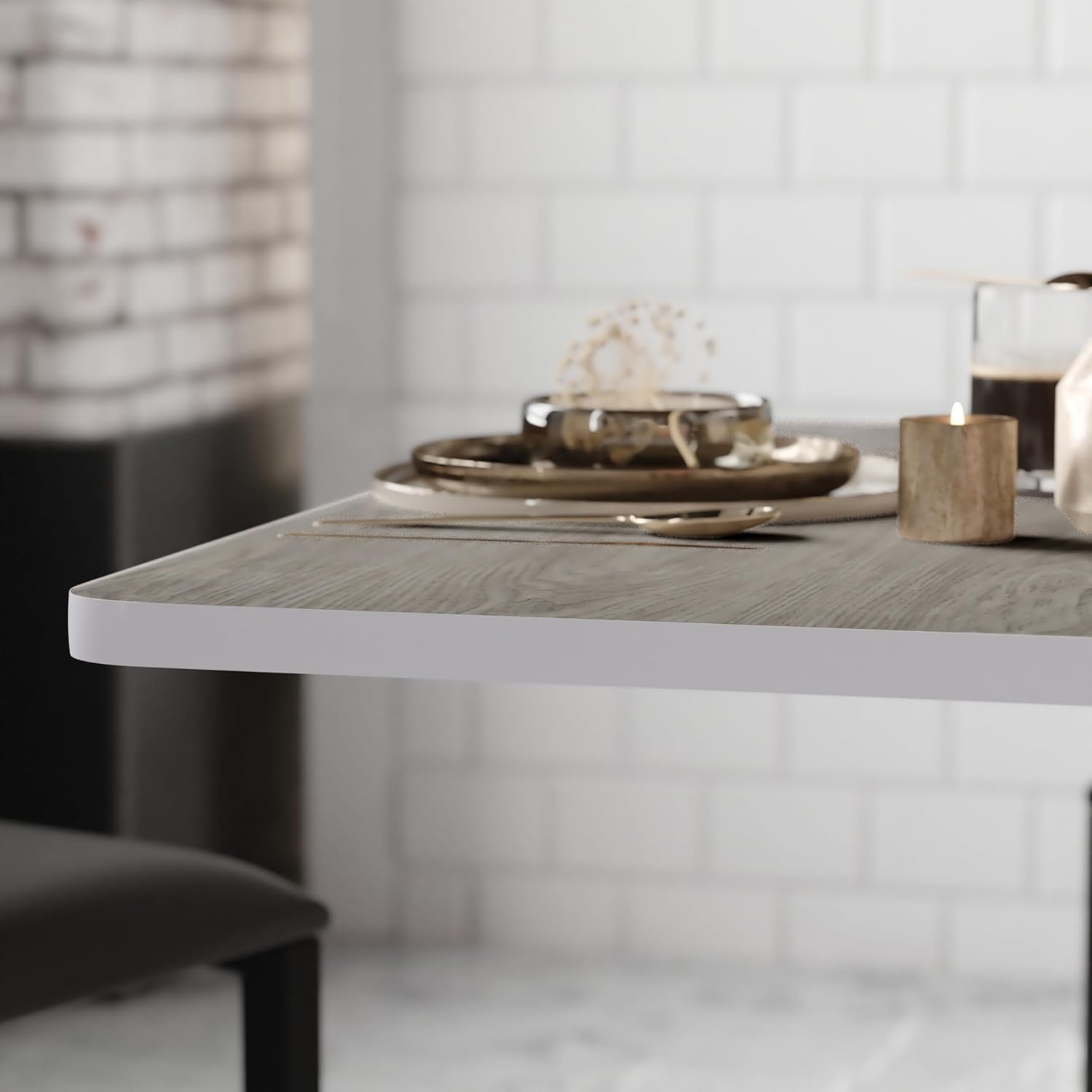 Flash Furniture Glenbrook 36" Square Table Top