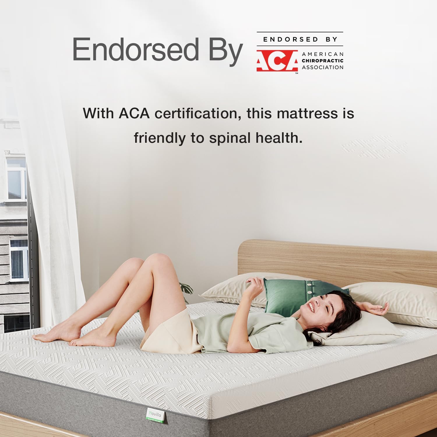 Novilla Twin XL  Foam Mattress