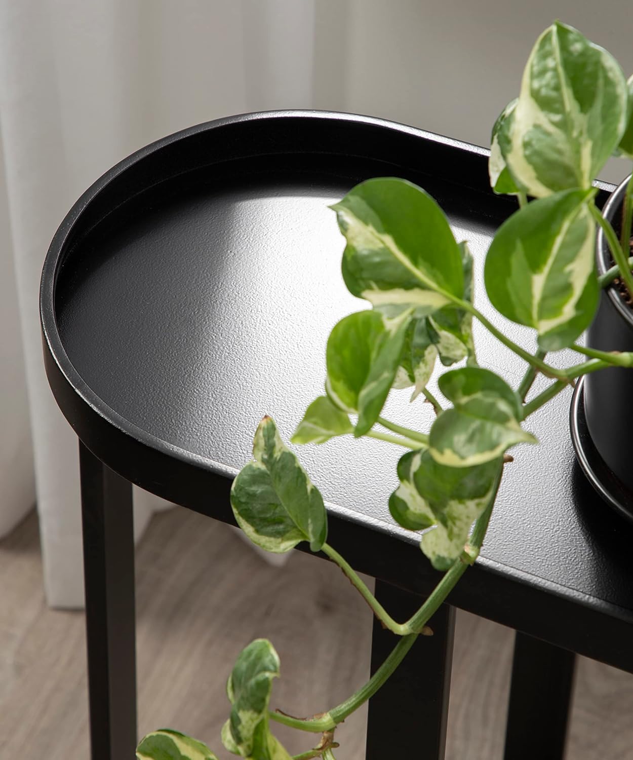 Kate and Laurel Zabel Capsule Narrow Metal Side Table