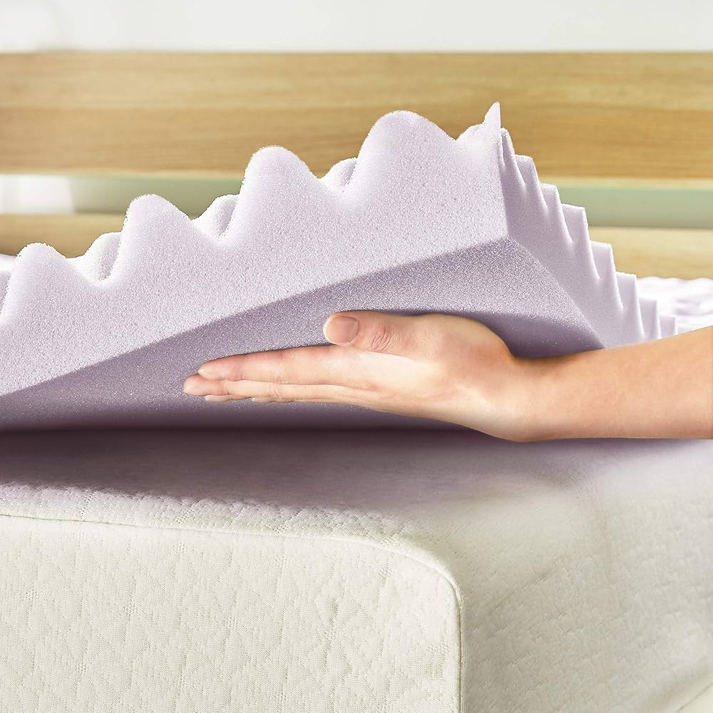 Mellow 1.5'' 5-Zone Memory Foam Mattress Topper – Full