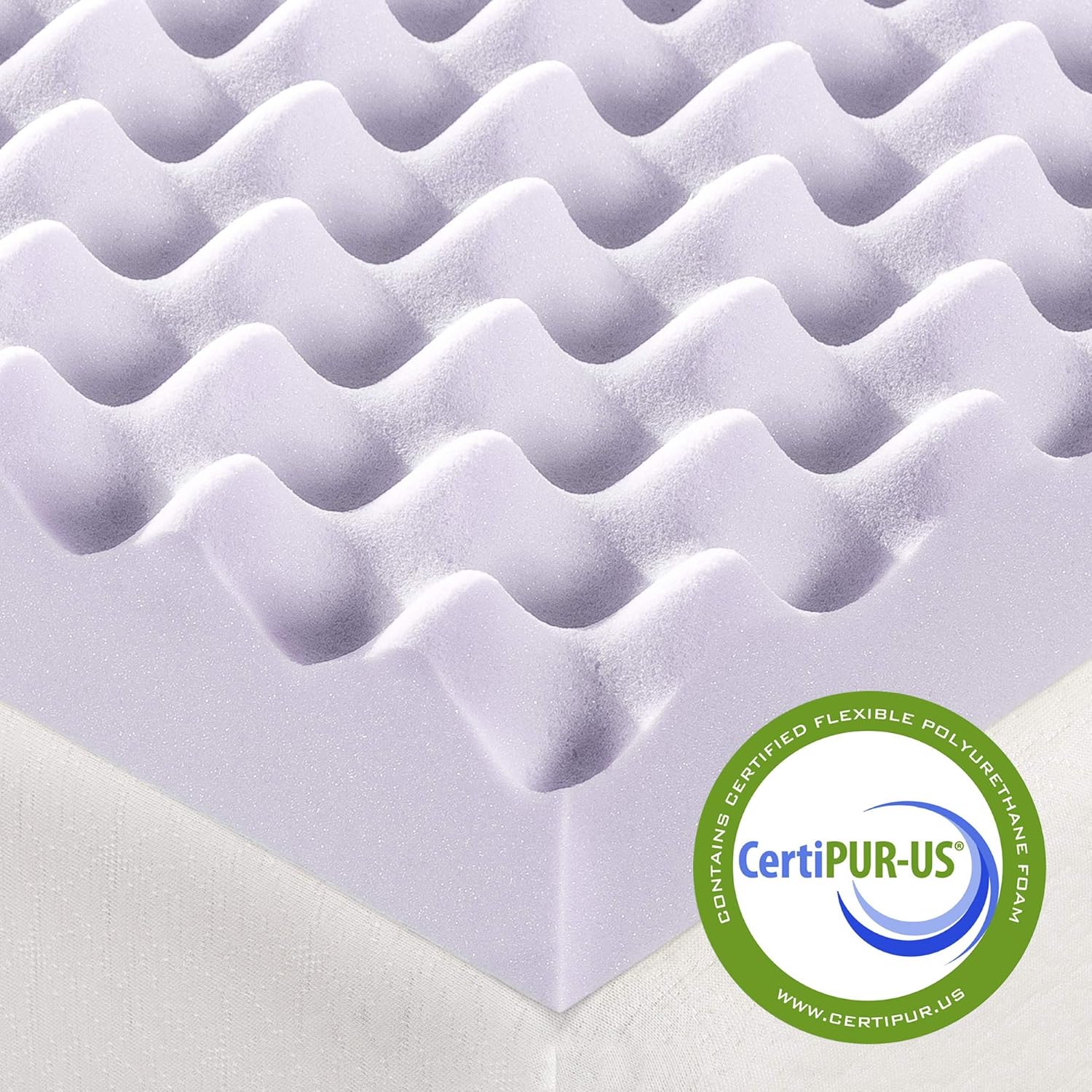 Best Price Full Size Mattress 3 Inch Egg Crate Memory Foam Mattress