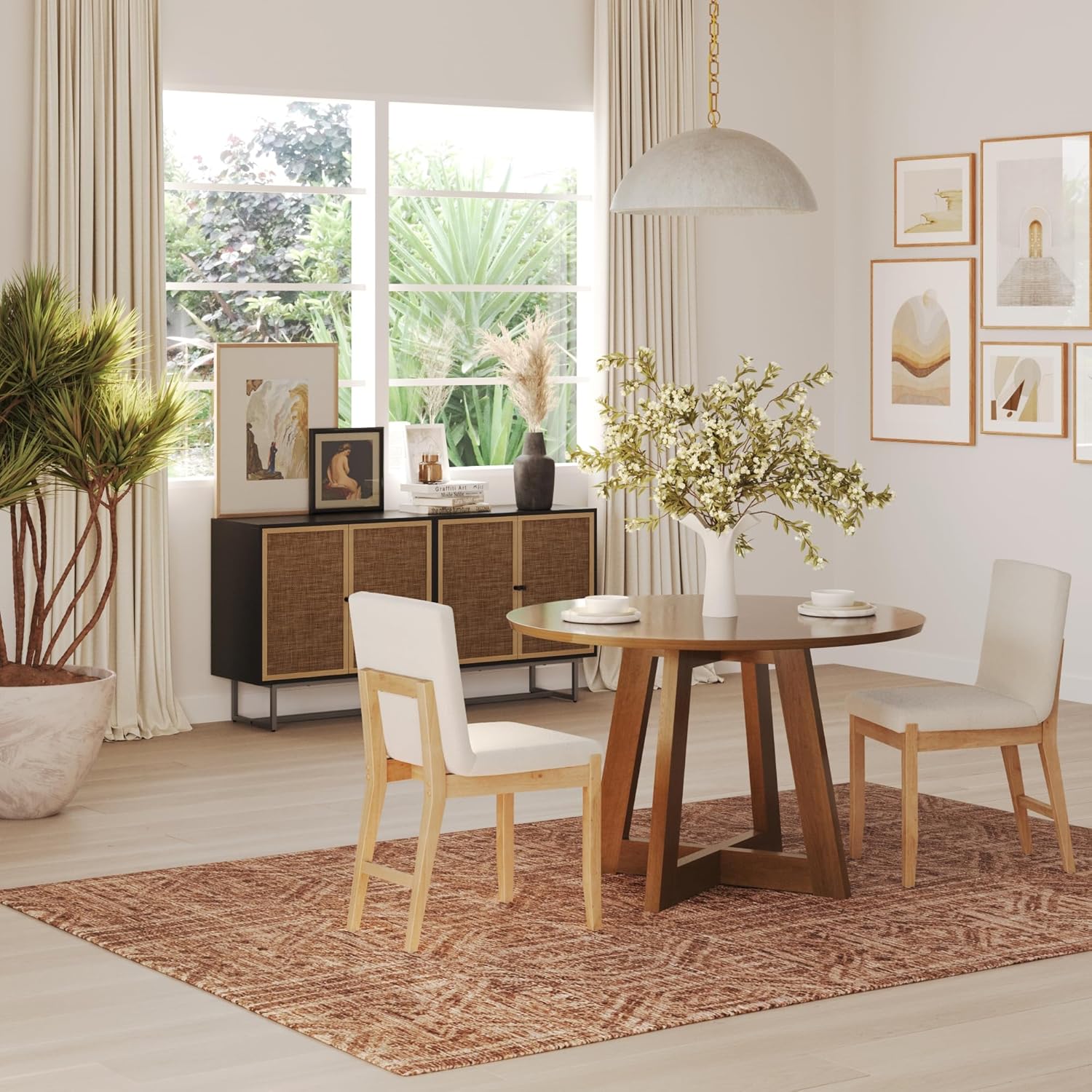 Nathan James Dining Room Chair with Cushion