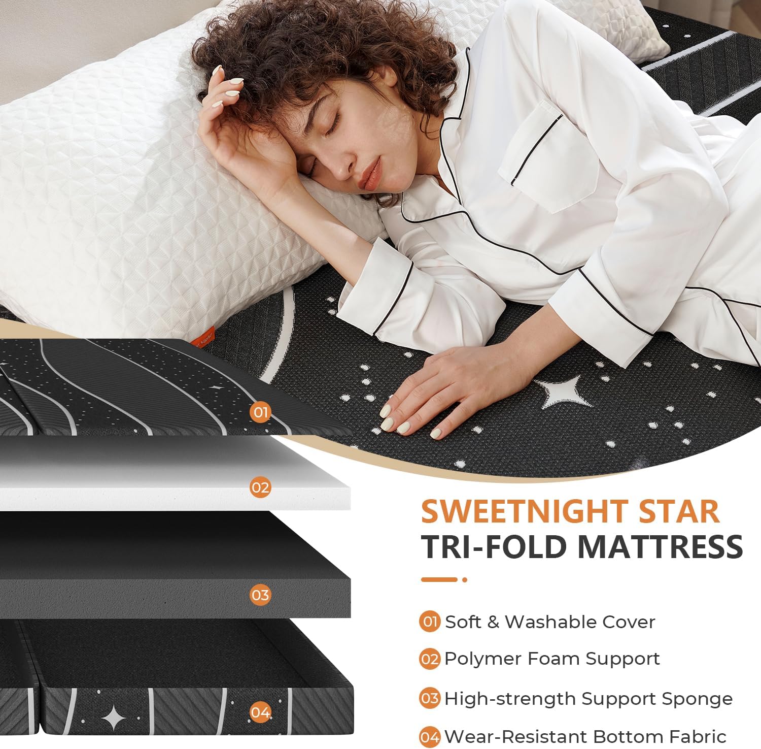 Sweetnight Tri-fold Mattress