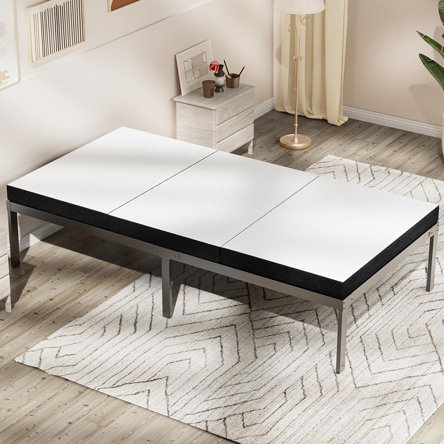 Sweetcrispy Twin XL Size Tri-Fold Memory Foam Mattress