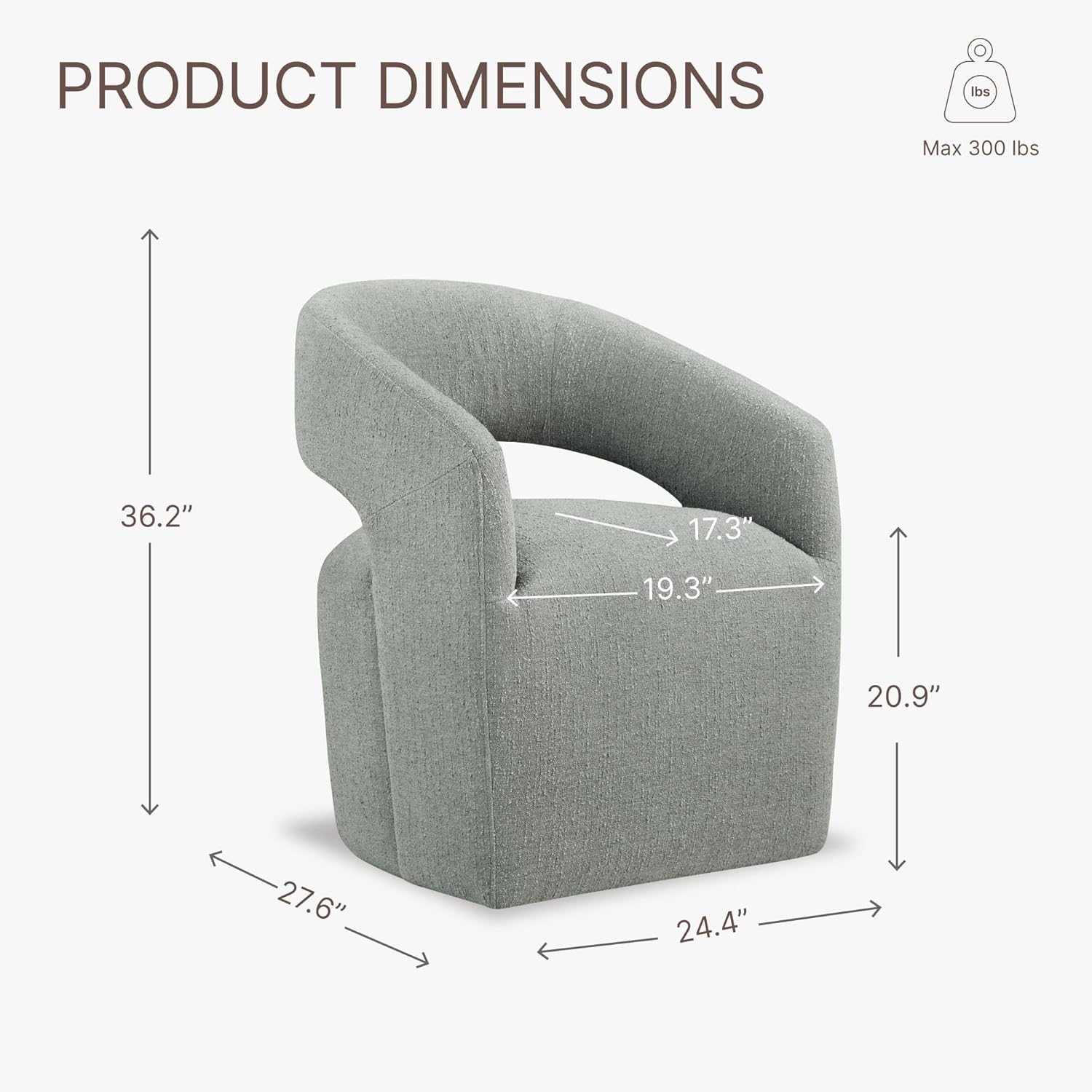 KISLOT Upholstered Dining Chairs