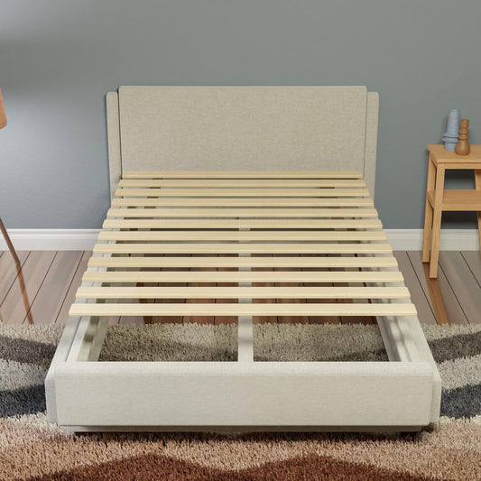 Continental Sleep Twin Size 0.68-Inch Horizontal Wooden Bunkie Board/Bed Slats