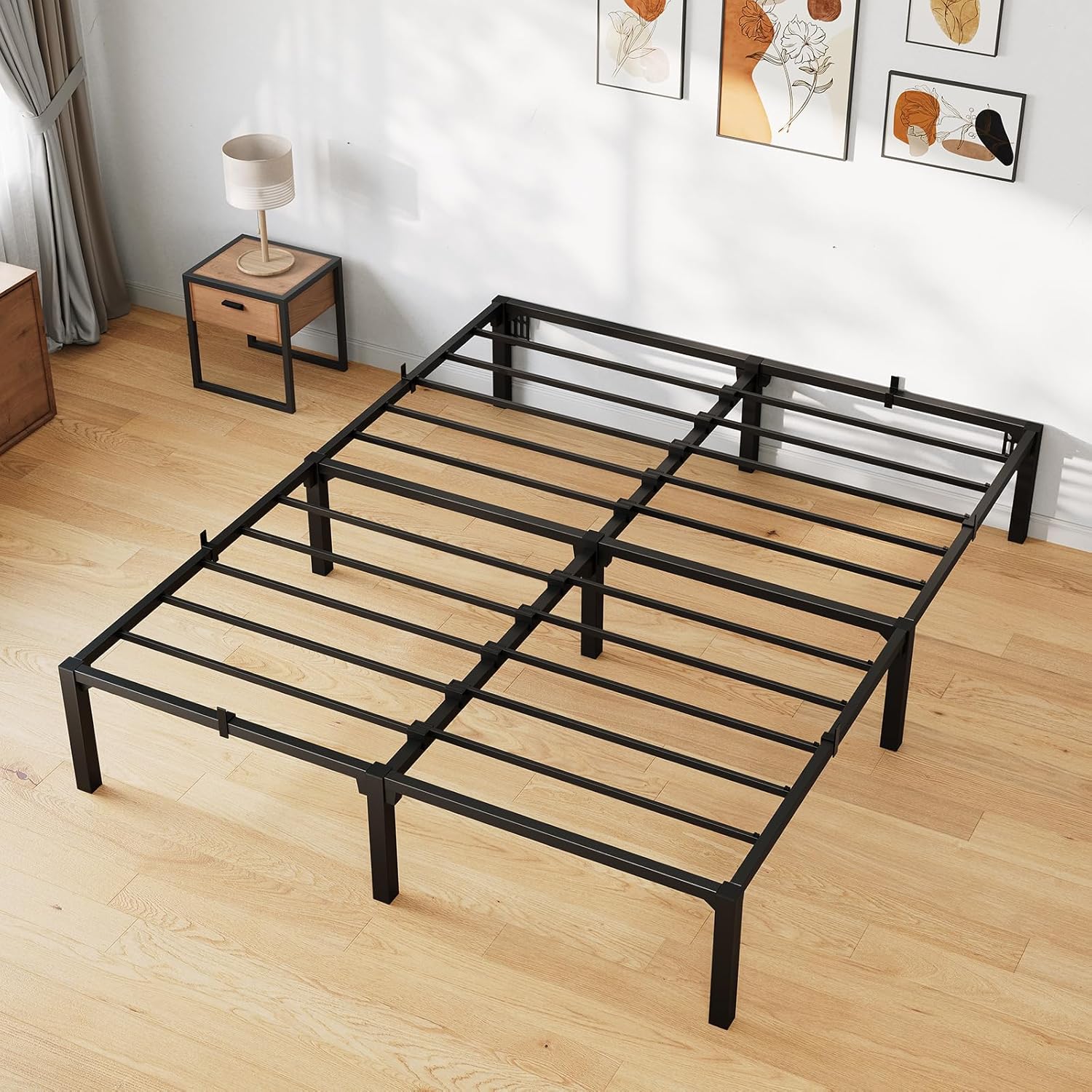 GarveeHome 14 Inch King Bed Frame