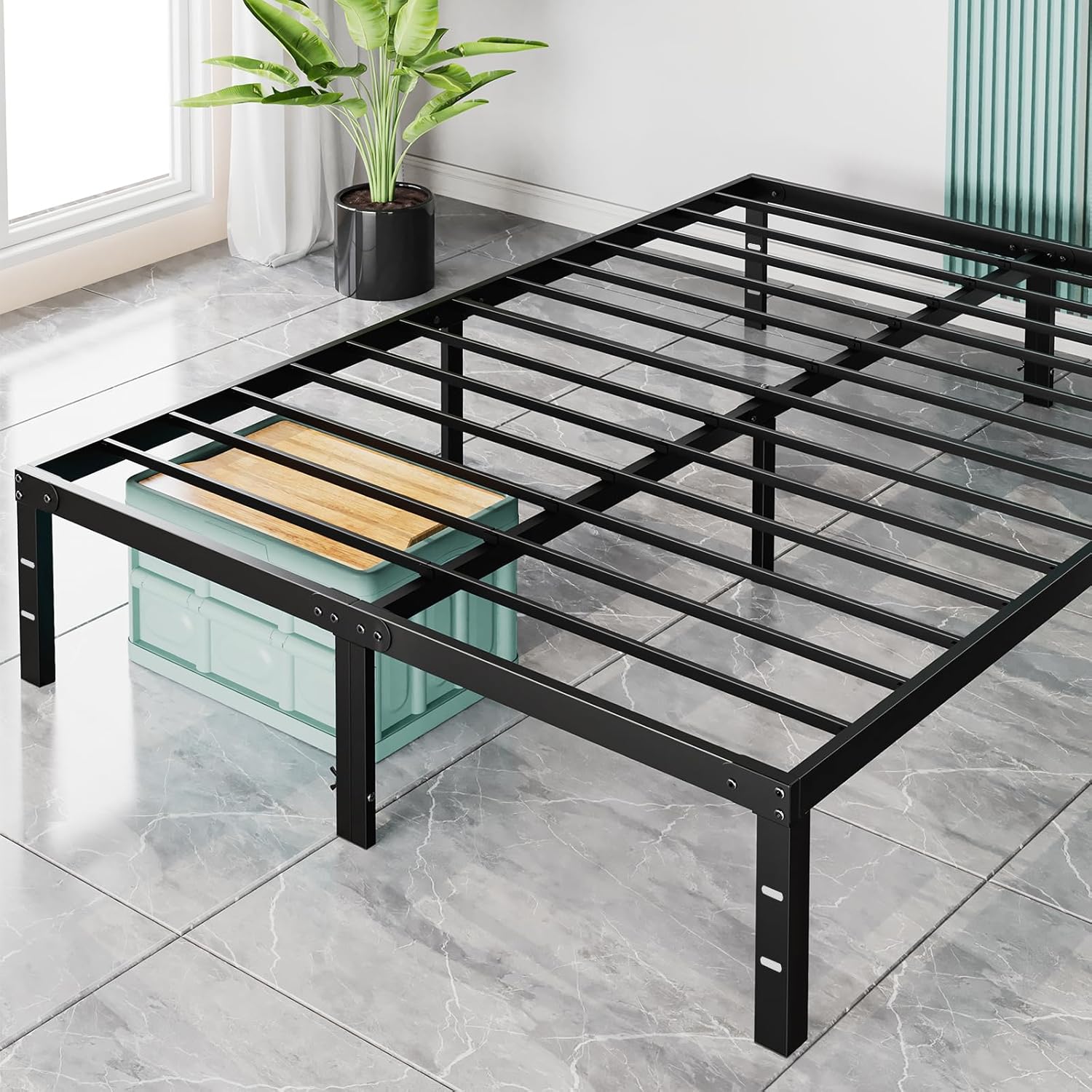 Sweetcrispy Queen Size Bed Frame