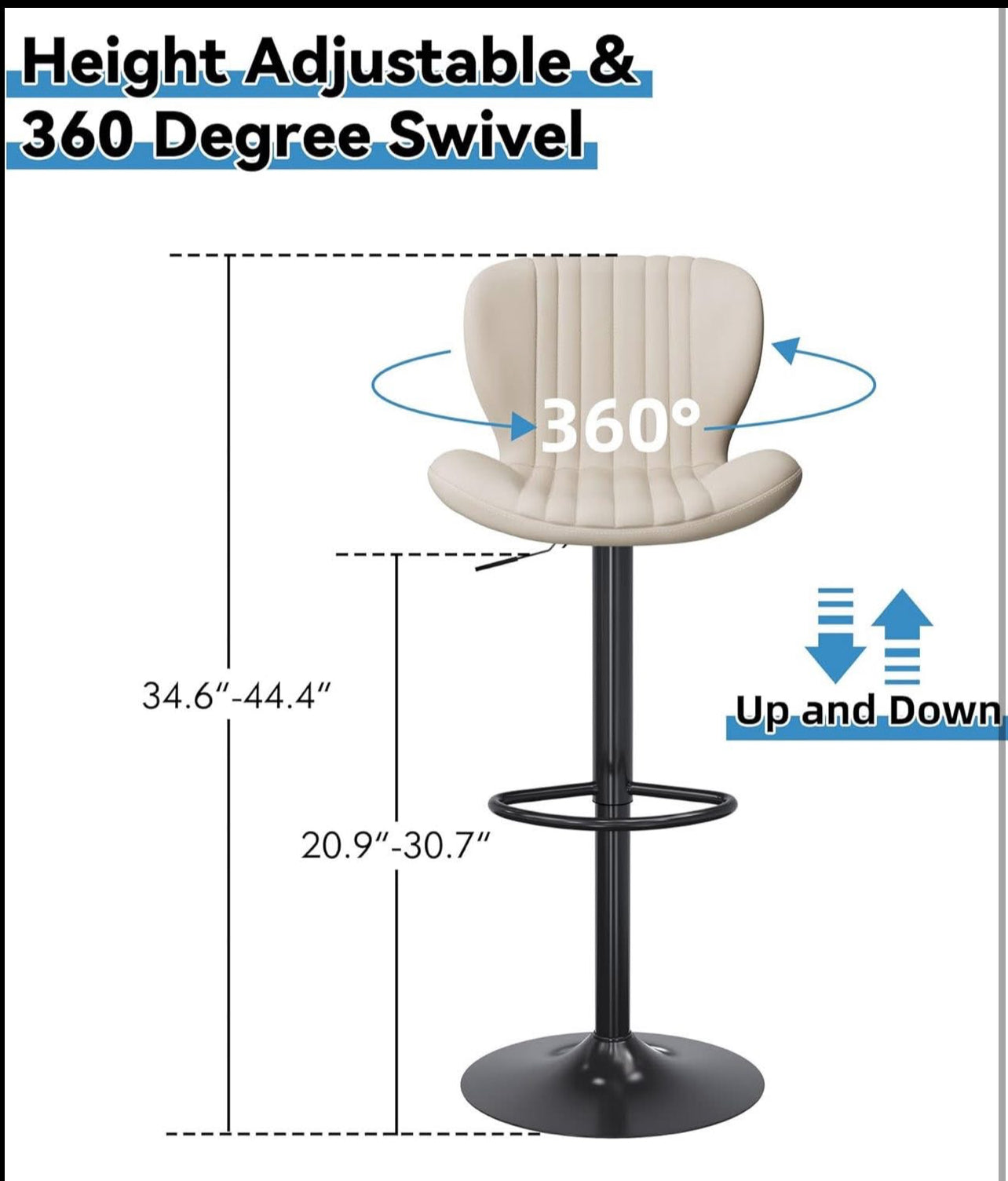 Shintenchi Bar Stools Set of 4